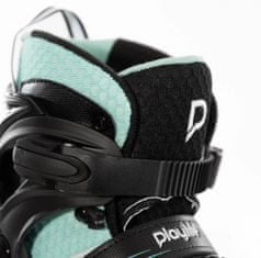 TWM inline brusle Flyte Teal 84 softboot 82A black/blue mt 39