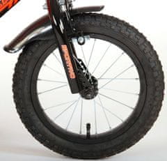 TWM Sportivo 14palcová 24cm dětské kolo s podložkou Orange/Black
