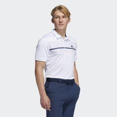 TWM golfová polokošile Primegreen pánská polyesterová bílá velikost XS