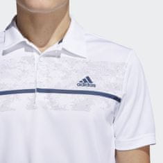TWM golfová polokošile Primegreen pánská polyesterová bílá velikost XS