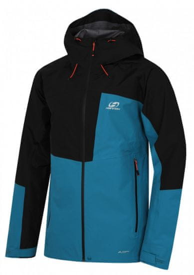 TWM outdoorová bunda Alaganmen's polyester černá/modrá velikost XXL