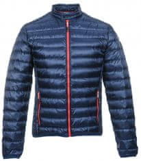 TWM outdoorová bunda Workuta pánská nylonová tmavě modrá/červená mt XXL