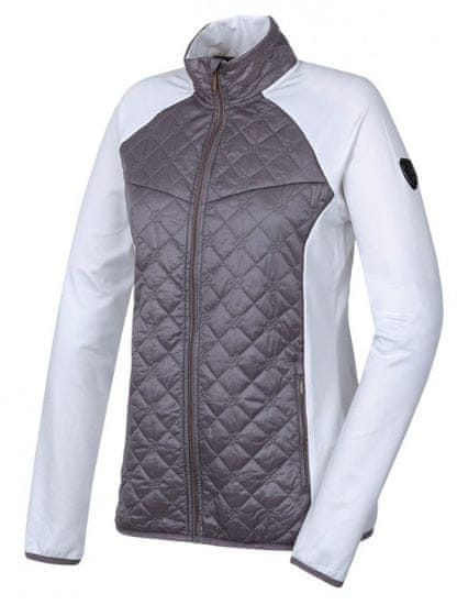 TWM outdoorová vesta Elsa dámská polyesterová bílá/šedá velikost 38