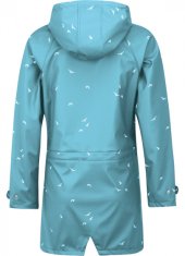 TWM dámská pláštěnka s kapucí polyester/polyuretan modrá mt 34
