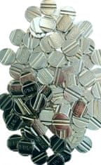 TWM žetony na stolní fotbal ocelové stříbro 100 ks