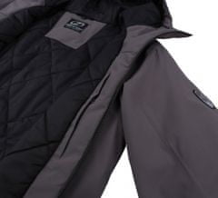 TWM outdoorová bunda Derk pánská polyesterová antracitová velikost M