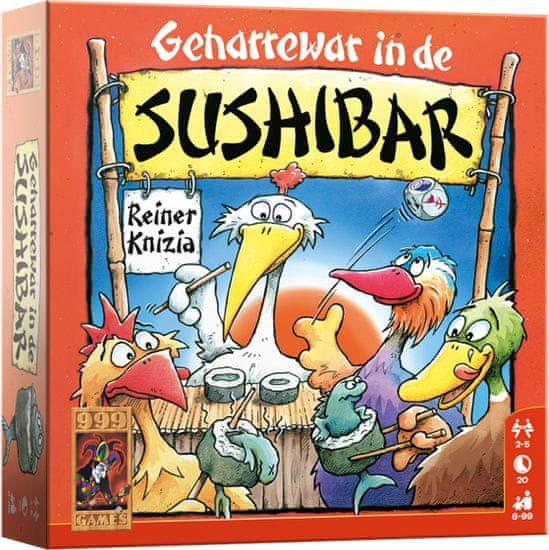 TWM hra v kostky Geharrewar in de Sushibar 30-piece (cs)