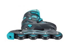 TWM Inline brusle Racer junior polypropylen aqua mt 30/33