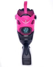 TWM inline brusle Nerrow 4 junior black / pink mt 39-42