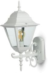 TWM nástěnná lampa VT-761 E27 60W 44,5 cm hliník/sklo bílá