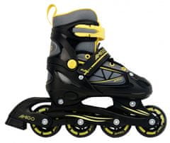 TWM Inline brusle Fuse junior polypropylen černá/žlutá mt 34/37