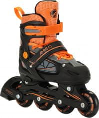 TWM Inline brusle Fuse junior polypropylen černá/oranžová mt 30/33