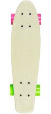 TWM skateboard Juicy SusiGlow 57 cm white/glow-in-the-dark