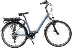 TWM E-Vibe D2 26 palců 43 cm dámské 7SP Elektrokolo modrošedé