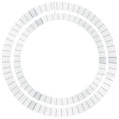 Petromila Gabionové ohniště Ø 100 cm pozinkovaná ocel