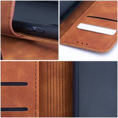 FORCELL Pouzdro Forcell Flipové TENDER Book Case pro SAMSUNG A55 5G brown