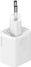 BASEUS CCSUP-B02 Super Si Quick Nabíječka USB-C 20W White