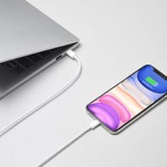 Xiaomi kabel USB-C - Lightning, 1m, bílá