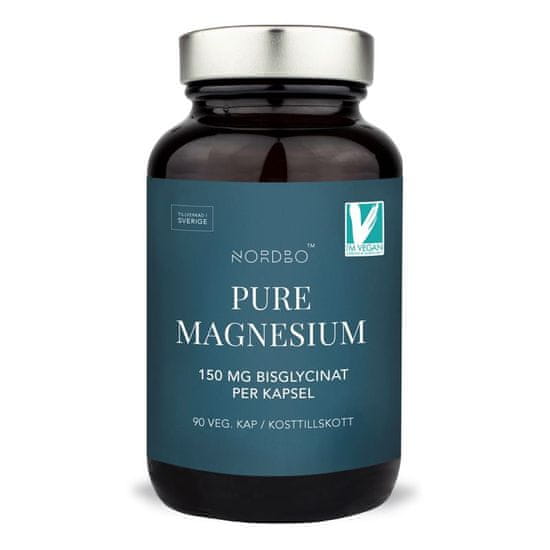 Nordbo Pure Magnesium (Hořčík), 90 kapslí