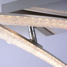PAUL NEUHAUS PAUL NEUHAUS LED stropní svítidlo, design, chrom, 2-ramenné 3000K LD 11290-17