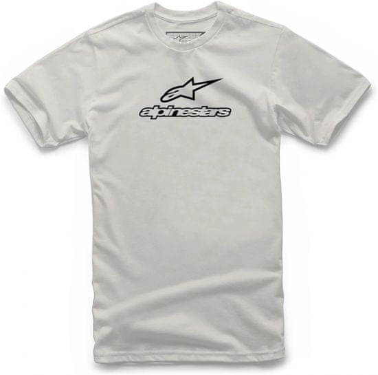 Alpinestars triko WORDMARK COMBO černo-bílé