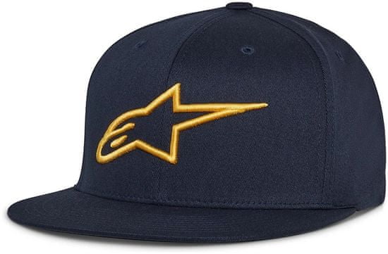 Alpinestars kšiltovka AGELESS FLATBILL Flexfit navy/gold