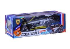 Lean-toys Auto Na Dálkové Ovládání Sportovní R/C Dálkové Ovládání Černé