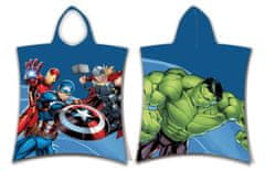 Jerry Fabrics Pončo Avengers Hero Bavlna - Froté, 50/115 cm