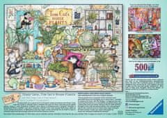 Ravensburger Puzzle Crazy Cats: Tomovo květinářství 500 dílků