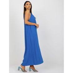 Och Bella Dámské šaty na ramínka OCH BELLA modré TW-SK-BE-203D.38P_398267 XL