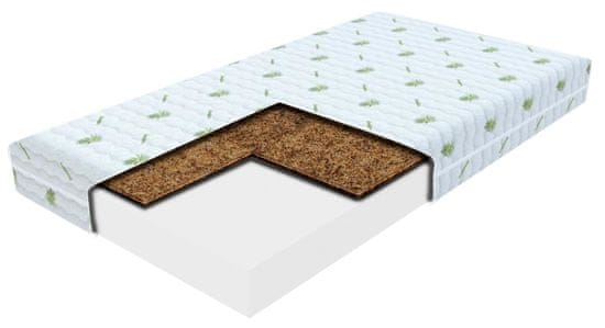 eoshop Dětská pěnová matrace 9 cm KOKOS ALOE VERA (Rozměr: 180 x 200 cm)