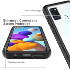 Techsuit Pouzdro Samsung Galaxy A21s Techsuit - Defense360 Pro + ochrana obrazovky, černé