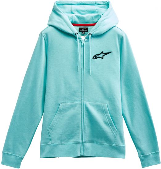 Alpinestars mikina AGELESS CHEST Zip dámská light černo-modrá