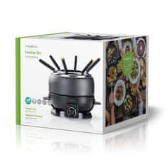 Nedis FCFO110EBK6 fondue 800 W, 2.3l, pro 6 osob