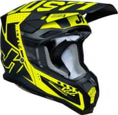 JUST 1 HELMETS Moto přilba JUST1 J22F FALCON titanovo/černo/fluo žlutá M