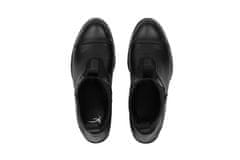 Jezdecká bota jodhpur Kamira elastická guma | Kožené černé dámy, 40