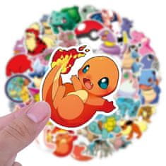 Northix Pokémon Stickers - Anime Stickers - 50 ks 