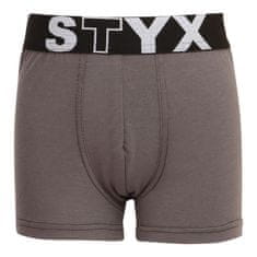 Styx 3PACK dětské boxerky sportovní guma vícebarevné (3GJ96813) - velikost 6-8 let