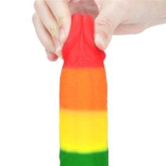 Love toys Lovetoy PRIDER duhové dildo s přísavkou LGBT