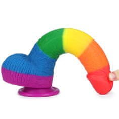 Love toys Lovetoy PRIDER duhové dildo s přísavkou LGBT