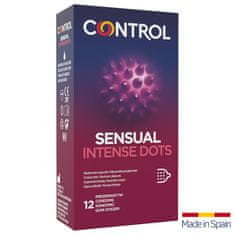 CONTROL CONTROL Sensual Intense Dots kondomy 12 ks.