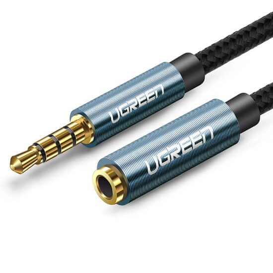 Ugreen adaptér mini jack 3,5mm - Černá KP26279