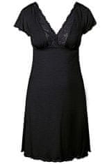 Nipplex Noční košile Estera black, černá, XL