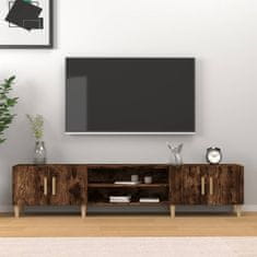 Vidaxl TV skříňka kouřový dub 180 x 31,5 x 40 cm kompozitní dřevo