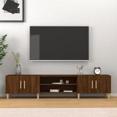 Vidaxl TV skříňka hnědý dub 180 x 31,5 x 40 cm kompozitní dřevo