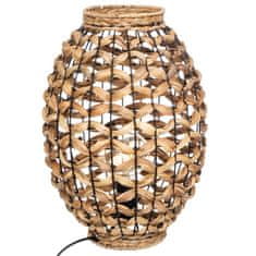 Atmosphera Stolní lampa SAND s stínidlem z hyacintu, výška 40 cm