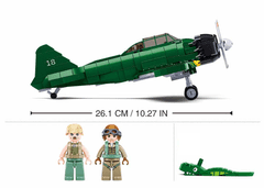 Sluban WWII M38-B1108 A6M Zero Japonský stíhací letoun M38-B1108