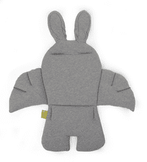 Childhome Sedací podložka do dětské židličky Rabbit Jersey Grey