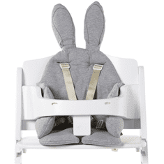 Childhome Sedací podložka do dětské židličky Rabbit Jersey Grey