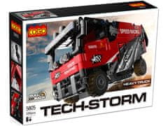 Cogo TECH-STORM stavebnice Závodní truck kompatibilní 339 dílů